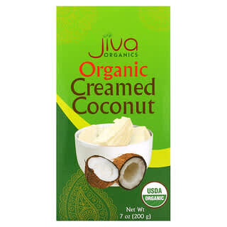 Jiva Organics, Organic Creamed Coconut, 7 oz (200 g)