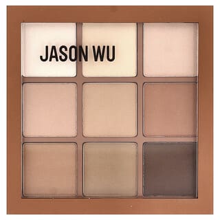 Jason Wu, Flora 9®, Palet Pewarna Mata 9 Warna, 01 Matte Agave, 5,85 g (0,18 ons)