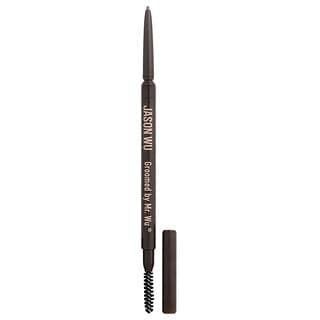 Jason Wu‏, Groomed By Mr. Wu® ، قلم حواجب دقيق ، 04 بني داكن ، 0.003 أونصة (0.09 جم)