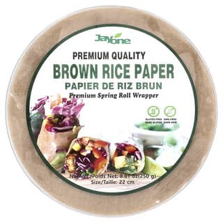 Jayone, Brown Rice Papier, braunes Reispapier, 250 g (8,81 oz.)