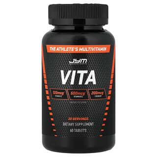 JYM Supplement Science, Vita, мультивитамины, 60 таблеток