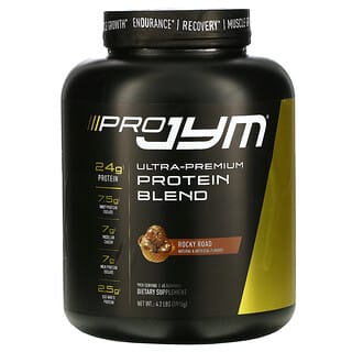 JYM Supplement Science, Mistura de Proteína Ultra-Premium, Rocky Road, 1.915 g (4,2 lb)