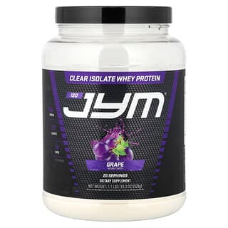 جيم سابليمنت سكينكير‏, Clear Isolate Protein ، بنكهة العنب ، 1.1 رطل (18.3 أونصة)