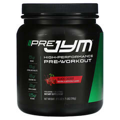JYM Supplement Science, Pre JYM, High-Performance Pre-Workout, Black Cherry, 1.7 lbs (780 g)