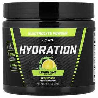 JYM Supplement Science, Hydration, Electrolyte Powder, Lemon Lime, 7.2 oz (204 g)