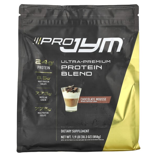 Pro JYM, Ultra-Premium Protein Blend, Chocolate Mousse, 1.9 lb (858 g)