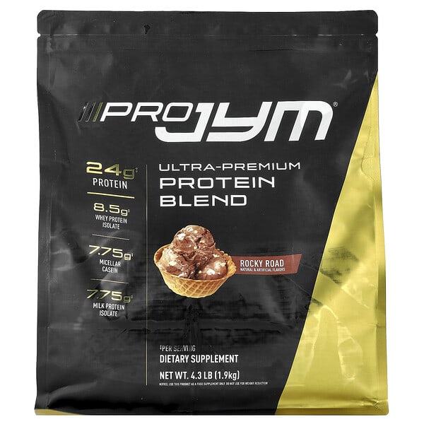 Pro JYM®, Ultra-Premium Protein Blend, Rocky Road, 4.3 lb (1.9 kg)