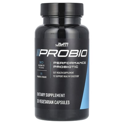 JYM Supplement Science, Probio, Performance-Enhancing Probiotic, 30 Billion CFU, 30 Vegetarian Capsules