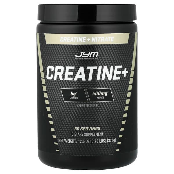 JYM Supplement Science, Creatina y más, 12,5 oz (0,78 lb)