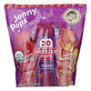 JonnyPops, 프리저 팝스, 체리, 포도, 과일 펀치, , 막대 사탕 20개, 각 41ml(1.4fl oz)