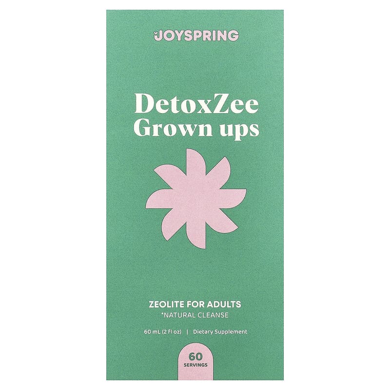 DetoxZee Grown Ups, Zeolite For Adults, 2 fl oz (60 ml)