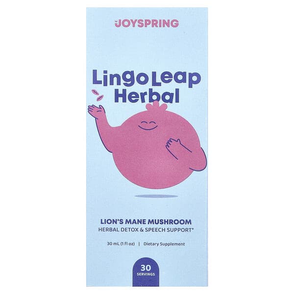Lingo Leap Herbal, Lion's Mane Mushroom, 1 fl oz (30 ml)
