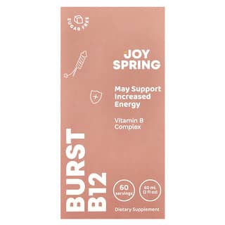 JoySpring, Burst B12, комплекс витаминов группы B, 60 мл (2 жидк. унции)