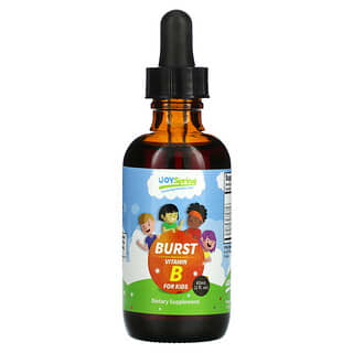 JoySpring, Vitamina B Burst para niños, 60 ml (2 oz. Líq.)