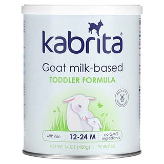 Kabrita, Kleinkind-Formel auf Ziegenmilchbasis mit Eisen, 400 g (14 oz.) Pulver