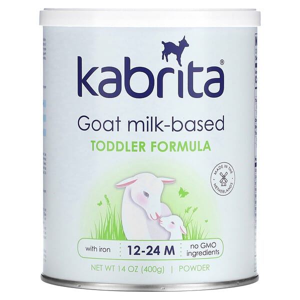 Kabrita, 佳貝艾特鐵配方幼兒羊奶粉，14盎司(400克)