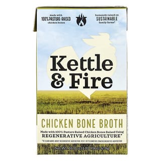 Kettle & Fire, Chicken Bone Broth, 16.9 oz (479 g)