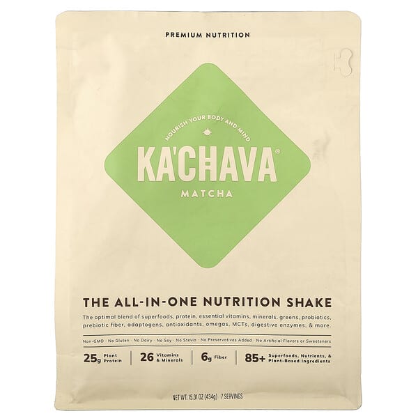 The All-In-One Nutrition Shake, Matcha, 15.31 oz (434 g)