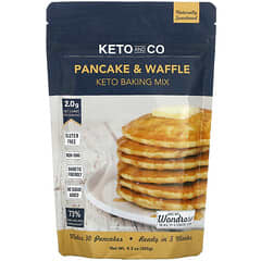 Keto and Co, 生酮烘焙混合料，薄饼和华夫饼，9.3 盎司（265 克）