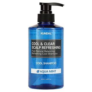 Kundal, Cool & Clear Scalp Refreshing Shampoo, Aqua Mint, 16.9 fl oz (500 ml)