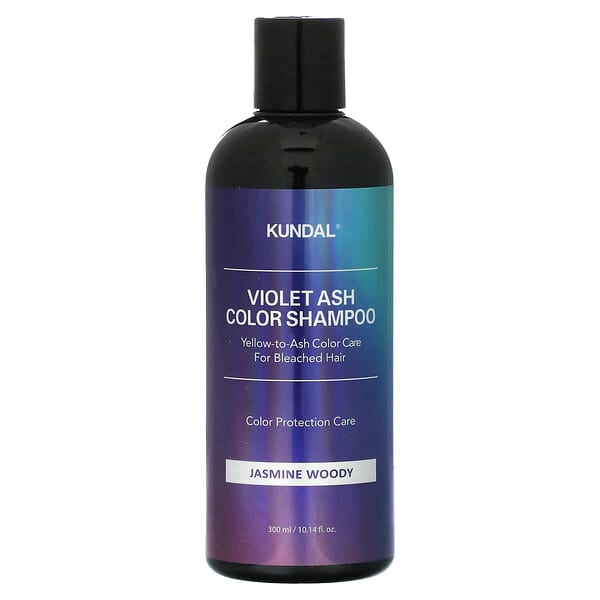 Kundal‏, Violet Ash Color Shampoo, Jasmine Woody , 10.14 fl oz (300 ml)