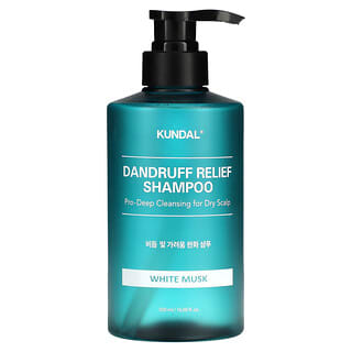 Kundal, Dandruff Relief Shampoo, White Musk , 16.9 fl oz (500 ml)