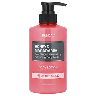 Kundal, Body Lotion, Honey & Macadamia, White Musk, 16.9 fl oz (500 ml)