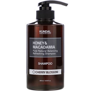 Kundal, Mel e Macadâmia, Shampoo, Flor de Cerejeira, 500 ml (16,90 fl oz)