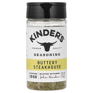 KINDER'S, Seasoning, Buttery Steakhouse, 5.5 oz (156 g)