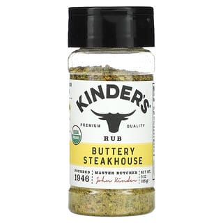 KINDER'S, Rub, Buttery Steakhouse, 3 oz (85 g)