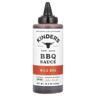 KINDER'S, BBQ Sauce, Mild BBQ, 15.5 oz (439 g)