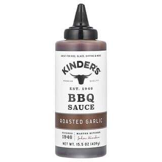 KINDER'S, BBQ Sauce, Roasted Garlic, 15.5 oz (439 g)