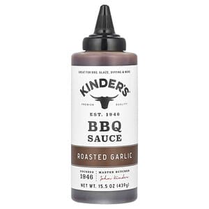 KINDER'S, BBQ Sauce, Roasted Garlic, 15.5 oz (439 g)