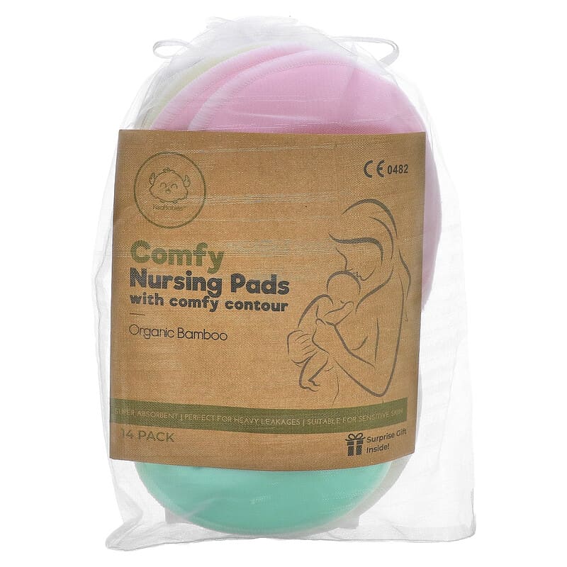 14-Pack Comfy Lite Nursing Pads (Pastel Touch)