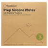 Prep Silicone Plates with PrepGrip Suctions, 6-36 Months, Terra Cotta , 3 Pack