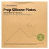 Prep Placas de silicona con succión PrepGrip, 6-36 meses, Valiant, Paquete de 3