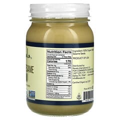 Kevala, органічна кунжутна паста, 454 г (16 унцій)