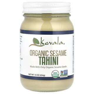 Kevala, Organic Sesame Tahini, 16 oz (454 g)