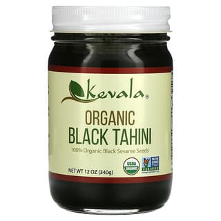 Kevala, Tahini Negro Orgánico, 12 oz (340 g)