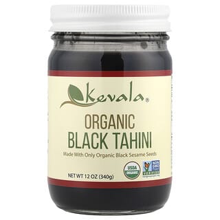 Kevala, Organic Black Tahini, 12 oz (340 g)