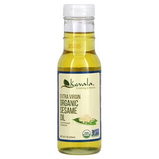 Kevala, Органическое кунжутное масло первого отжима, 8 жидких унций (236 мл)