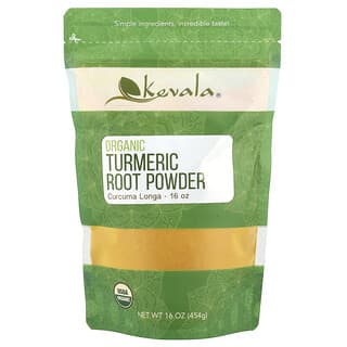 Kevala, Organic Turmeric Root Powder, 16 oz (454 g)