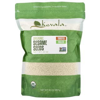 Kevala, Organic Toasted Sesame Seeds (Hulled), 32 oz (907 g)