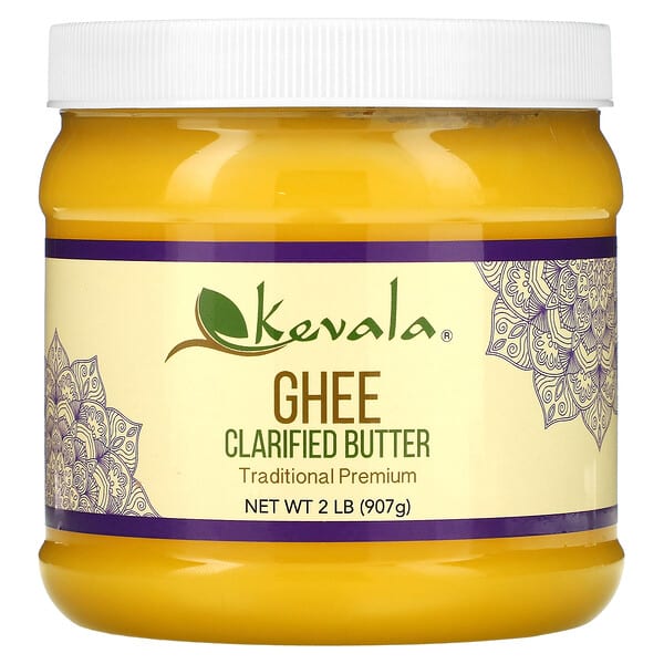 Kevala, 印度酥油，無水黃油，2 磅（907 克）