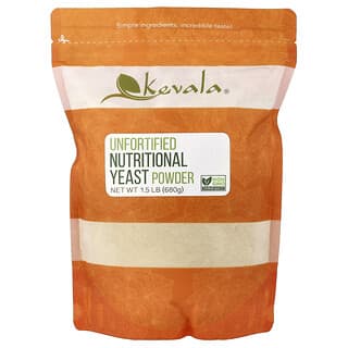 Kevala, Unfortified Nutritional Yeast Powder, 1.5 lb (680 g)