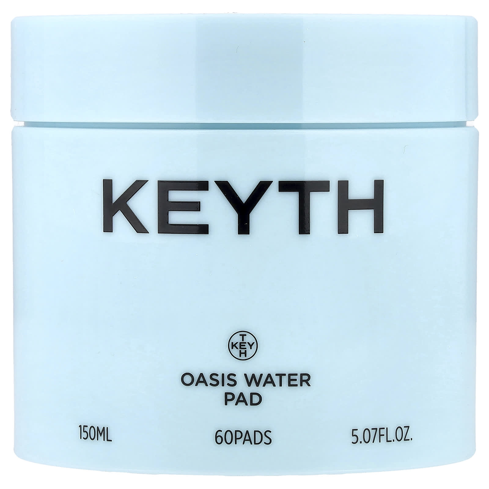KEYTH, Trued Oasis Water Pad, увлажняющие диски, 60 шт., 150 мл (5,07 жидк. унции)
