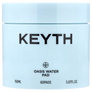KEYTH, Trued Oasis Water Pad, 60 Pads, 5.07 fl oz (150 ml)