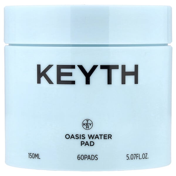 KEYTH, 트루드 오아시스 워터 패드, 60매, 150ml(5.07fl oz)