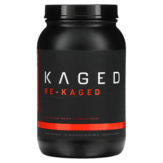 Kaged Muscle, PRE-KAGED, протеин для приема после тренировки, апельсиновый крем, 834 г (1,84 фунта)