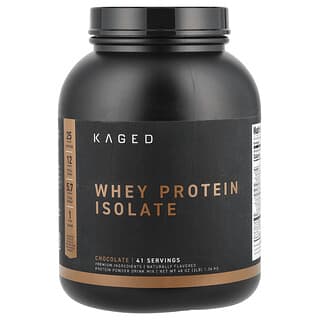 Kaged, Whey Protein Isolate, Chocolate, 3 lb (1.36 kg)